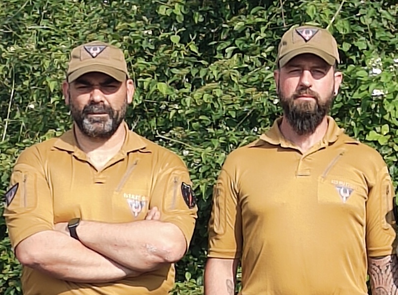 Gli istruttori Cinzio e Gorgy